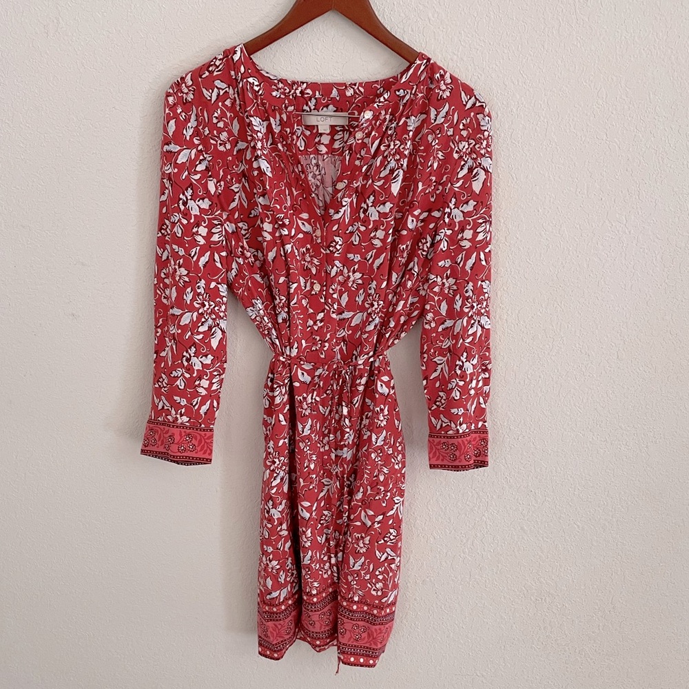 LOFT Floral Dress